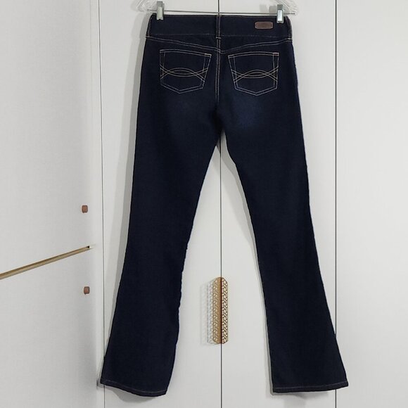 Abercrombie & Fitch Corduroy Pants Womens Size 2 Blue Bootcut 100% Cotton - Picture 4 of 7